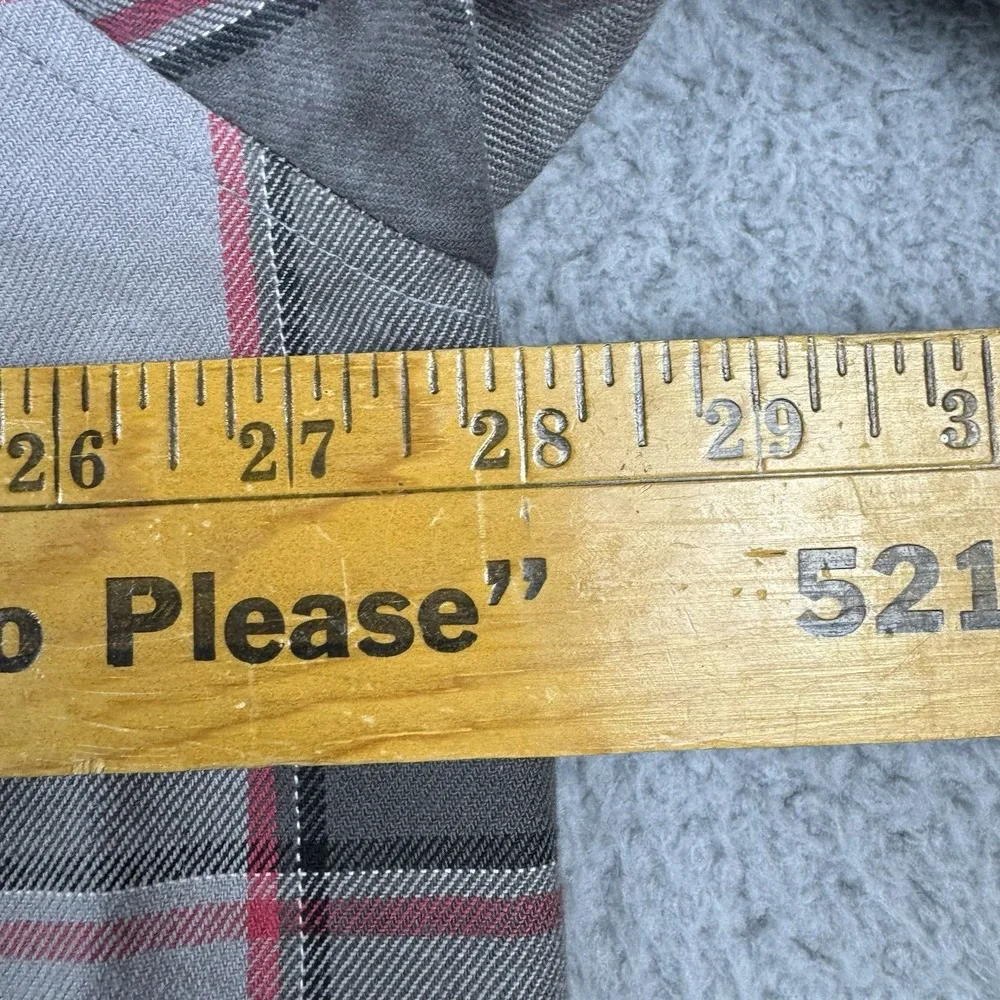 Dixxon Flannel Shirt Men 3XL Gray The Hotshot FR Work Fire Resistant Long Sleeve - Picture 7 of 12